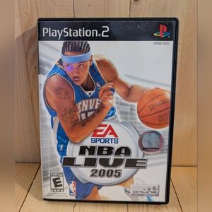 NBA Live 2005 PlayStation 2 Game Used  Online